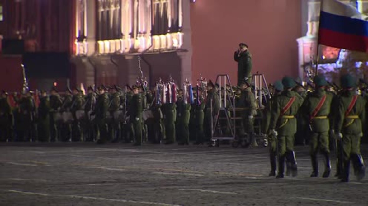 Russia: Muscovites attend WWII Victory Day rehearsals in Red Square