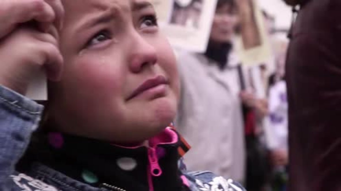 USA: Russian WWII veterans attend memorial march in New York