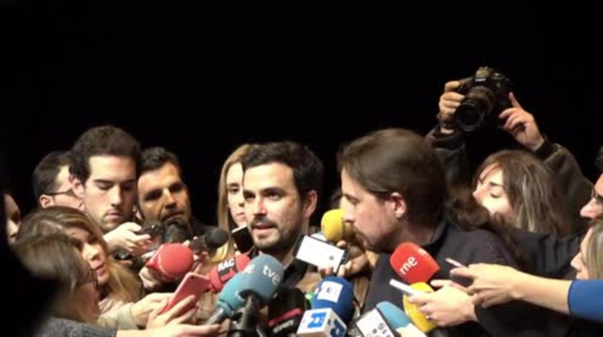 Spain: Podemos and United Left party form alliance ahead of June elections