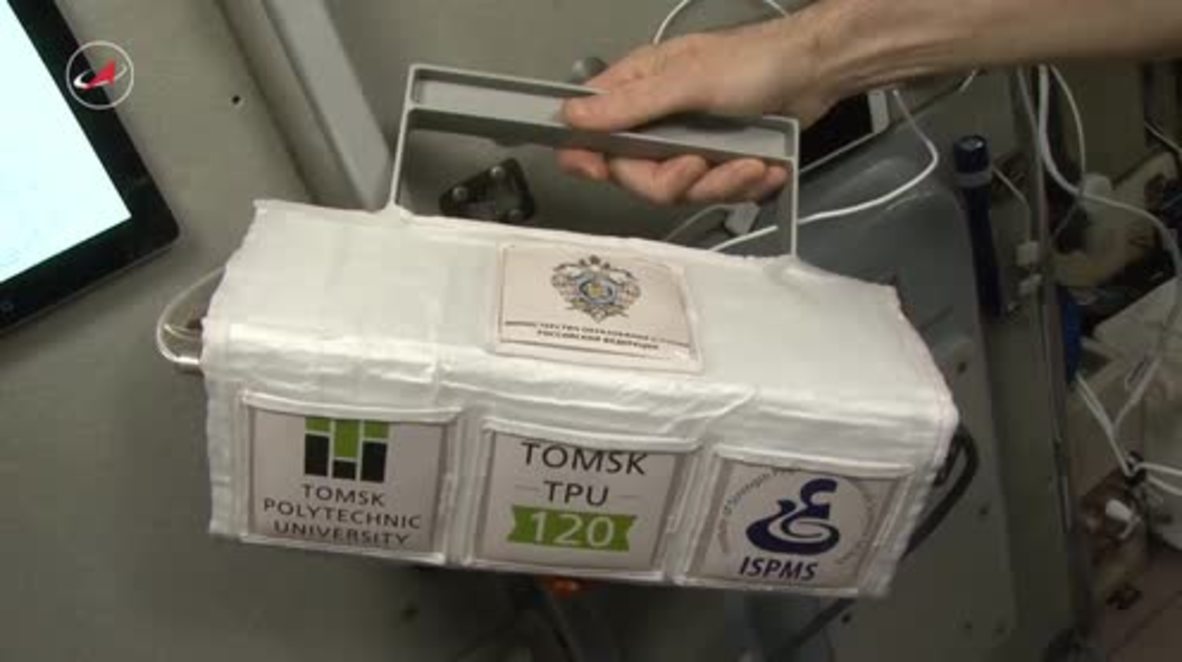 ISS: Sputnik 3D printed satellite introduces itself from space