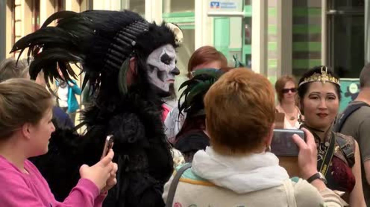Germany: Leipzig is overrun by vampires, goths and time travellers
