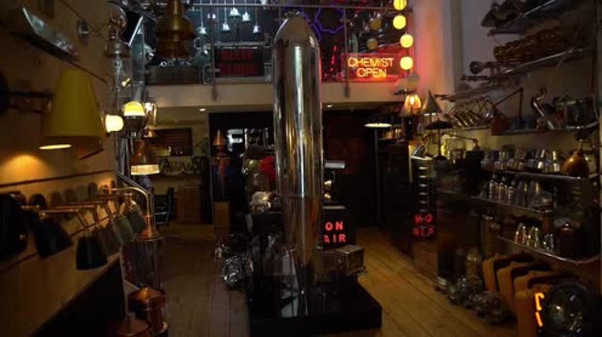 UK: Cluster bomb converted into £25,000 drinks cabinet