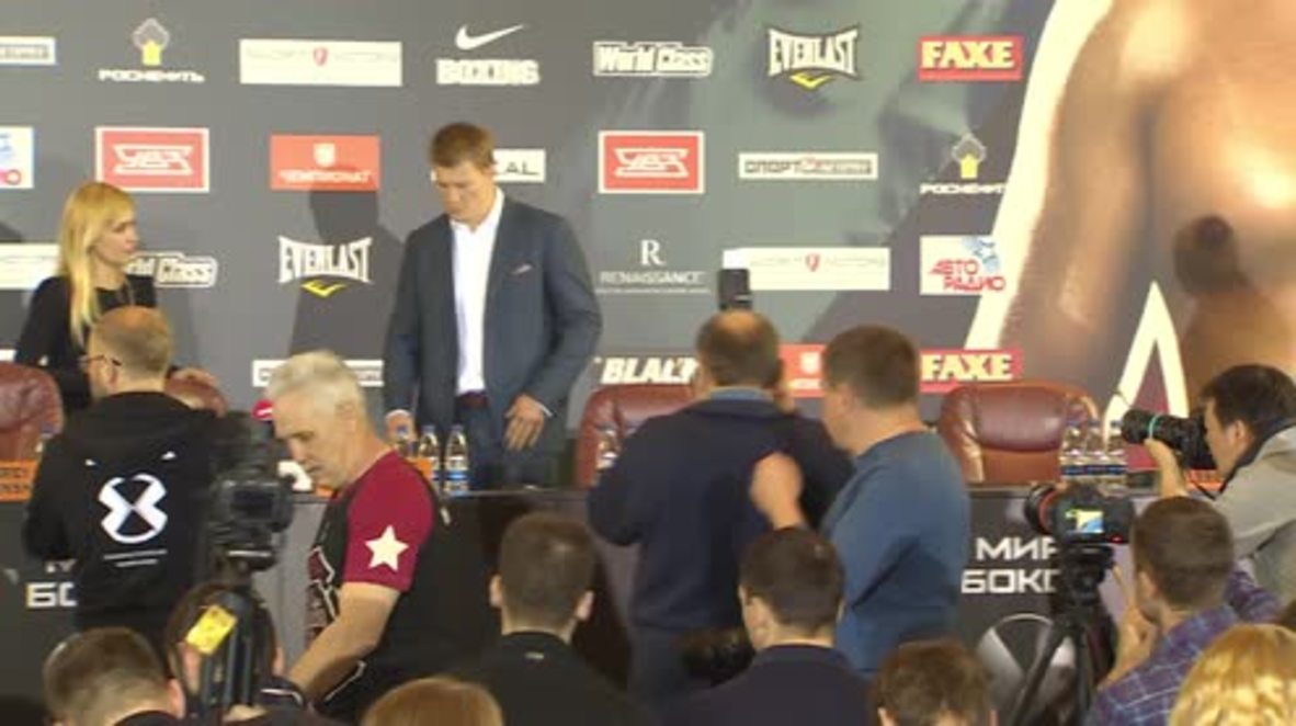 Russia: Heavyweight boxer Sasha Povetkin denies taking meldonium after ban