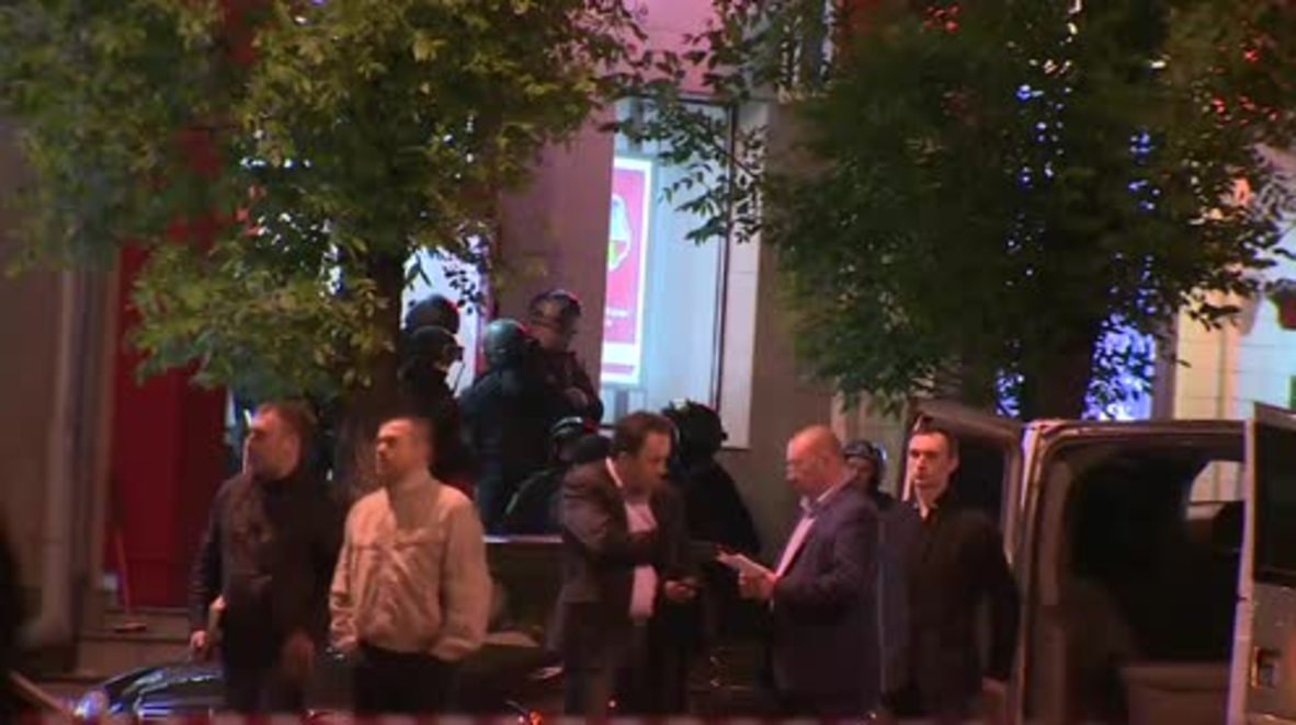 Russia: Gunman killed after taking six hostage in Moscow bank