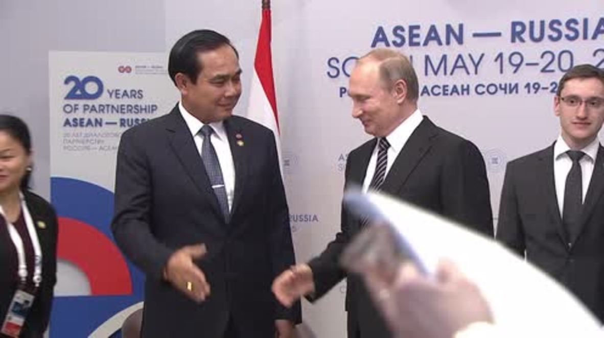 Russia: Thai PM thanks Putin for Russian support at ASEAN summit
