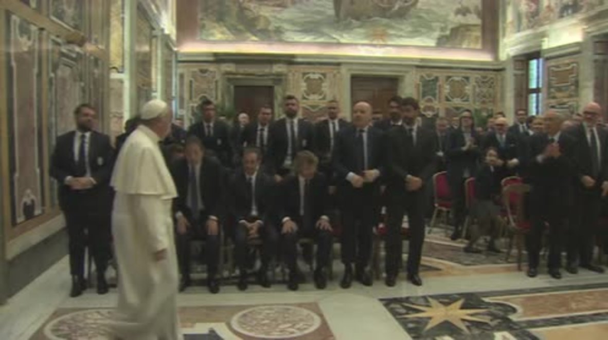 Holy See: AC Milan and Juventus receive Pope's blessing ahead of Coppa Italia final