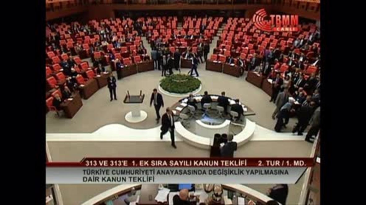 Turkey: Turkish Parliament approves the lifting of parliamentary immunity