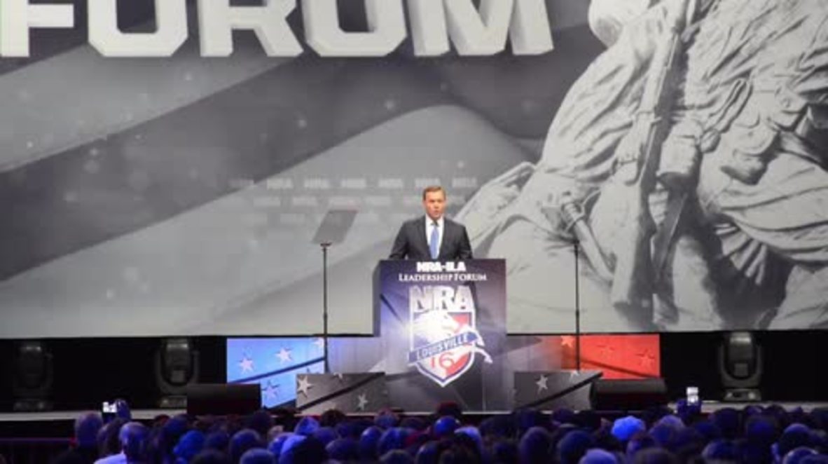 USA: NRA gun lobby endorses Trump for US President
