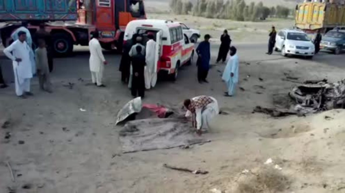 Pakistan: Body of Taliban leader Mansour removed from site of US drone strike