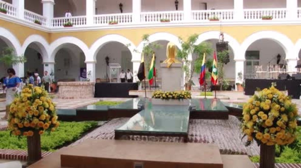 Colombia: Garcia Marquez's ashes laid to rest in Cartagena