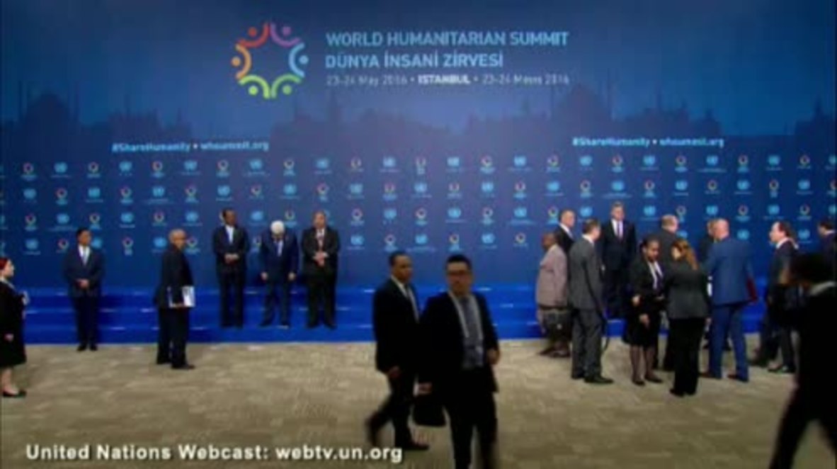 Turkey: Leaders gather for first-ever World Humanitarian Summit