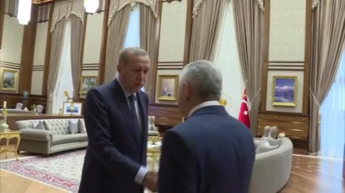 Turkey: Erdogan gives newly elected PM Yildirim mandate to form new cabinet
