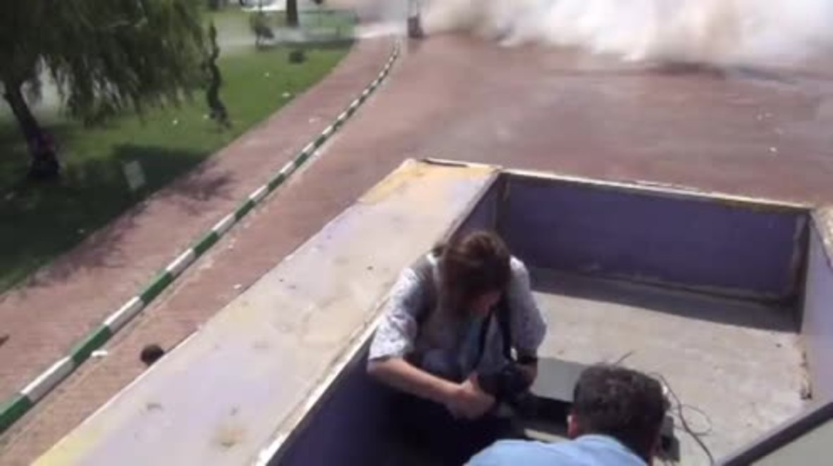 Turkey: HDP supporters battered with water cannon in Mardin