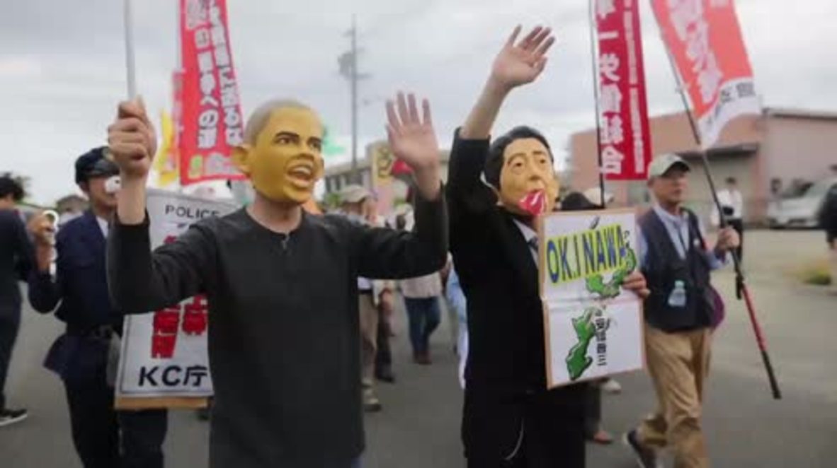 Japan: Hundreds protest G7 summit, Obama's visit to Hiroshima