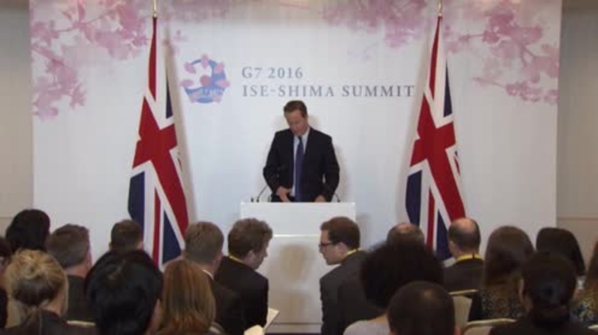 Japan: Russian sanctions to remain in place until Minsk implemented, says Cameron