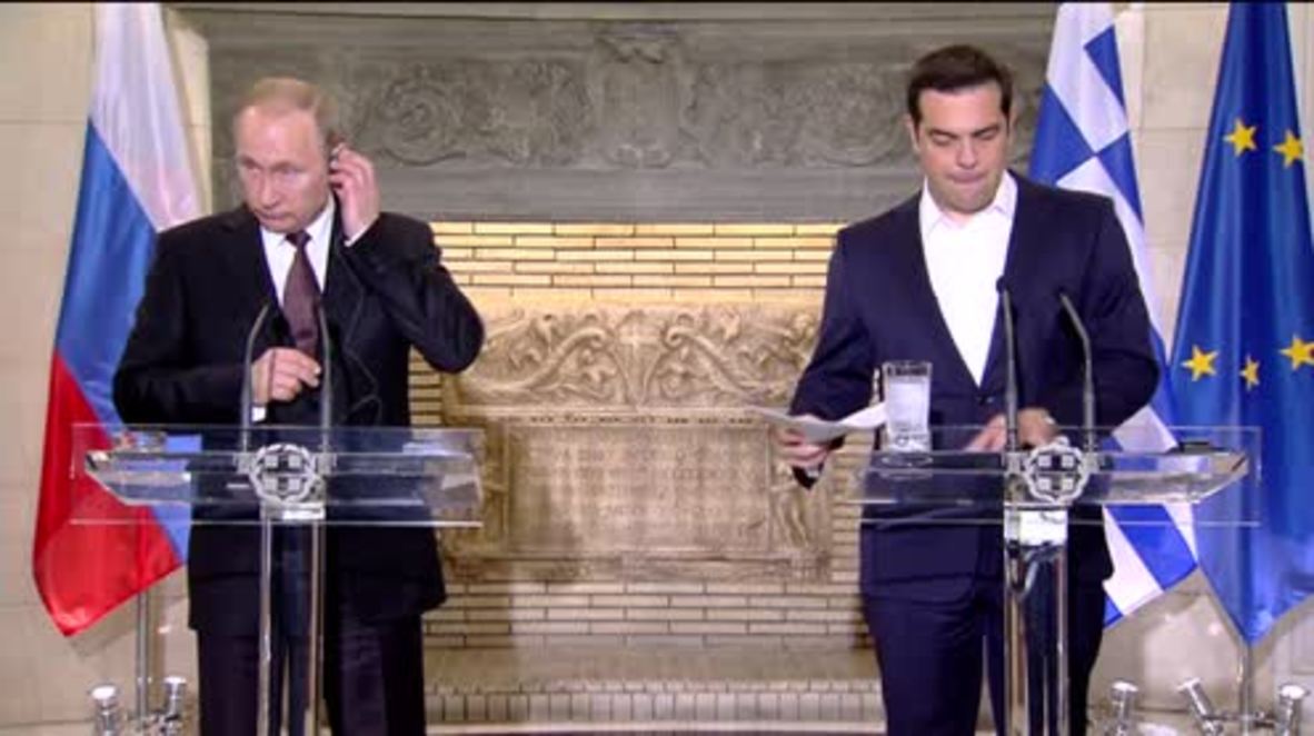 Greece: Putin talks South Stream project, US missile shield during Athens visit
