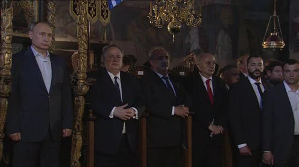 Greece: Putin visits Mount Athos Orthodox monastic community