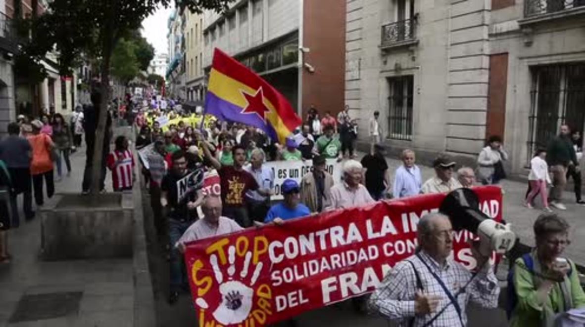 Spain: Anti-austerity 'Dignity March' draws over 1,000 in Madrid