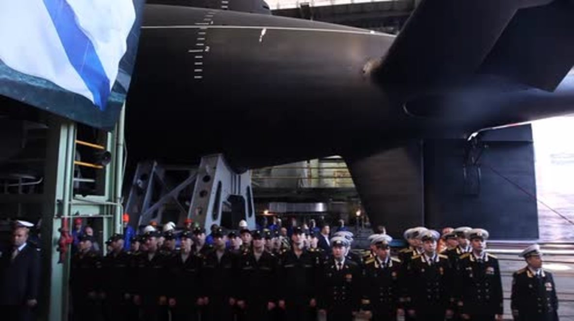 Russia: Black Sea Fleet's latest super-stealth sub 'The Black Hole' launched in St. Petersburg