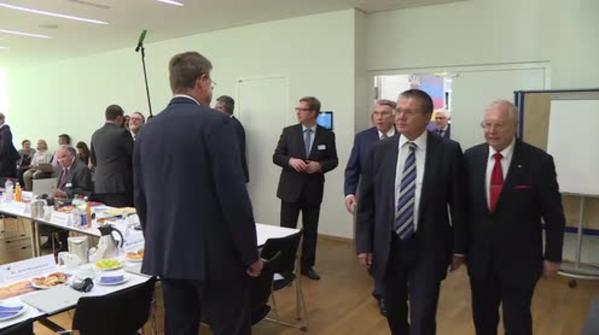 Germany: Russia's Ulyukaev hits Stuttgart for trade talks
