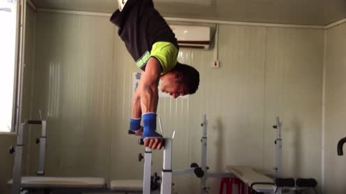 Iraq: Meet Belind, the refugee who escaped IS despite having no legs