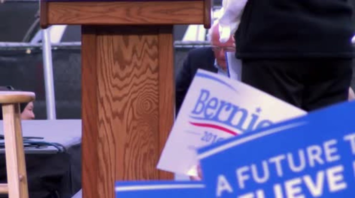 USA: Sanders rallies supporters as decisive California primary looms