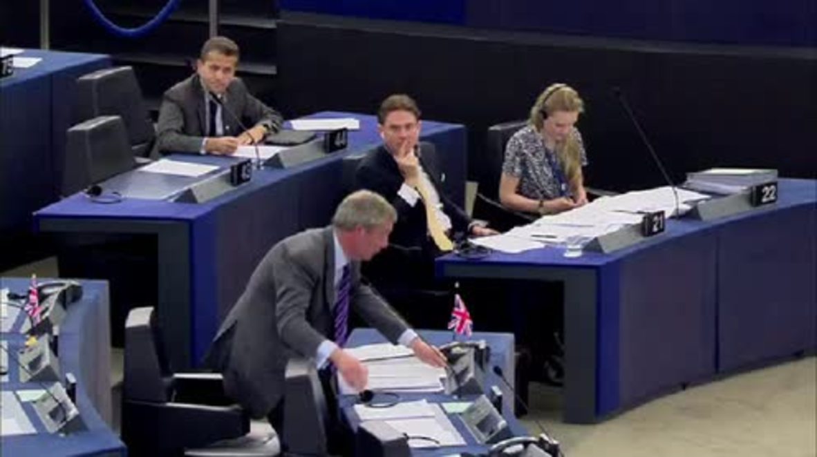 France: Farage says EU has sowed the seeds of its own destruction