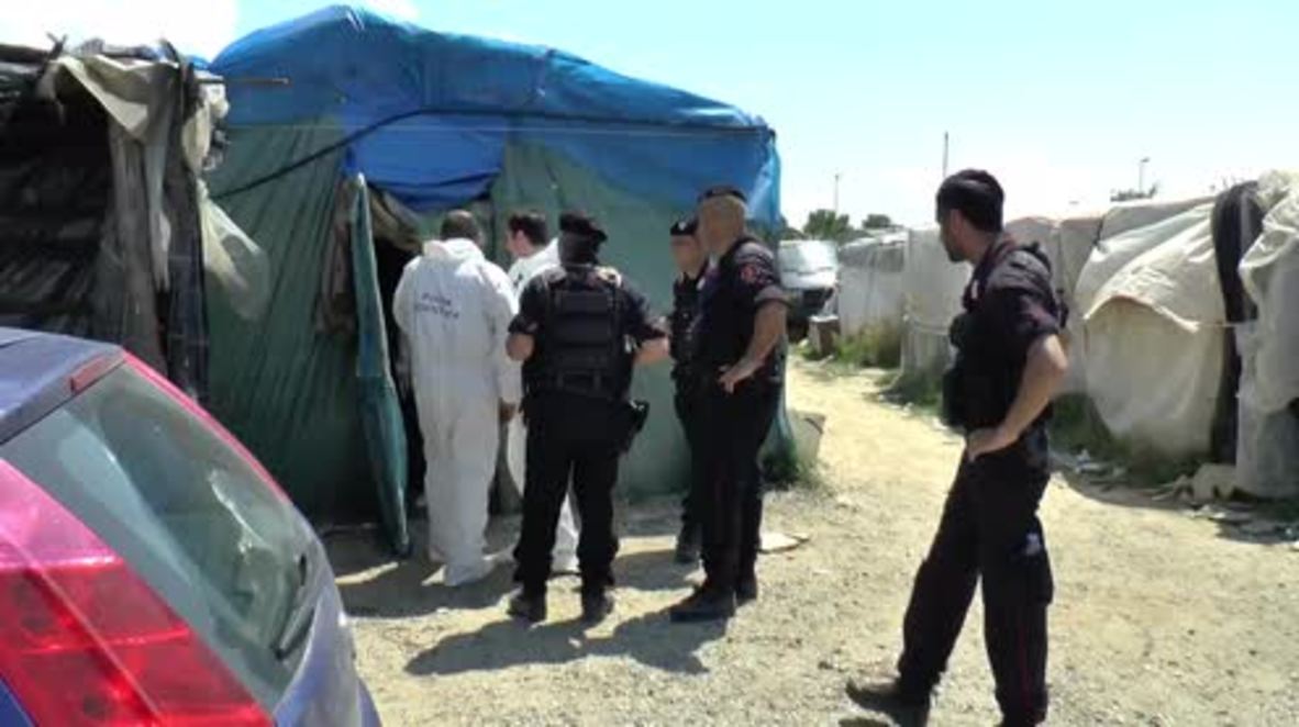 Italy: Police shoot mentally unstable migrant dead at makeshift workers camp