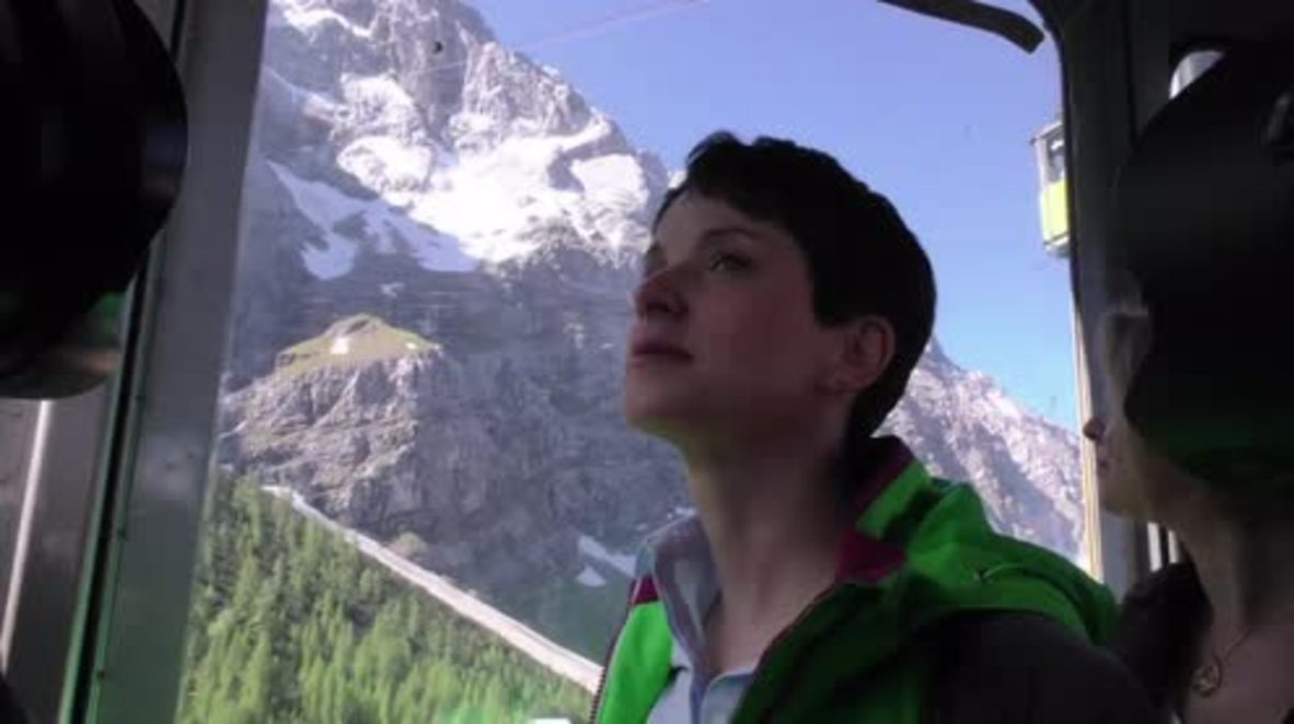 Germany: Far-right 'summit' - FPO's Strache meets AfD's Petry at Zugspitze peak