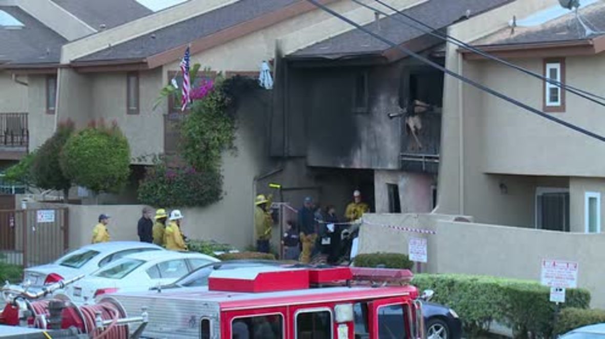 USA: Two dead after small plane crashes into Hawthorne residence