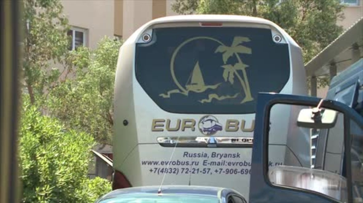 France: Russian fans detained by French police in Mandelieu