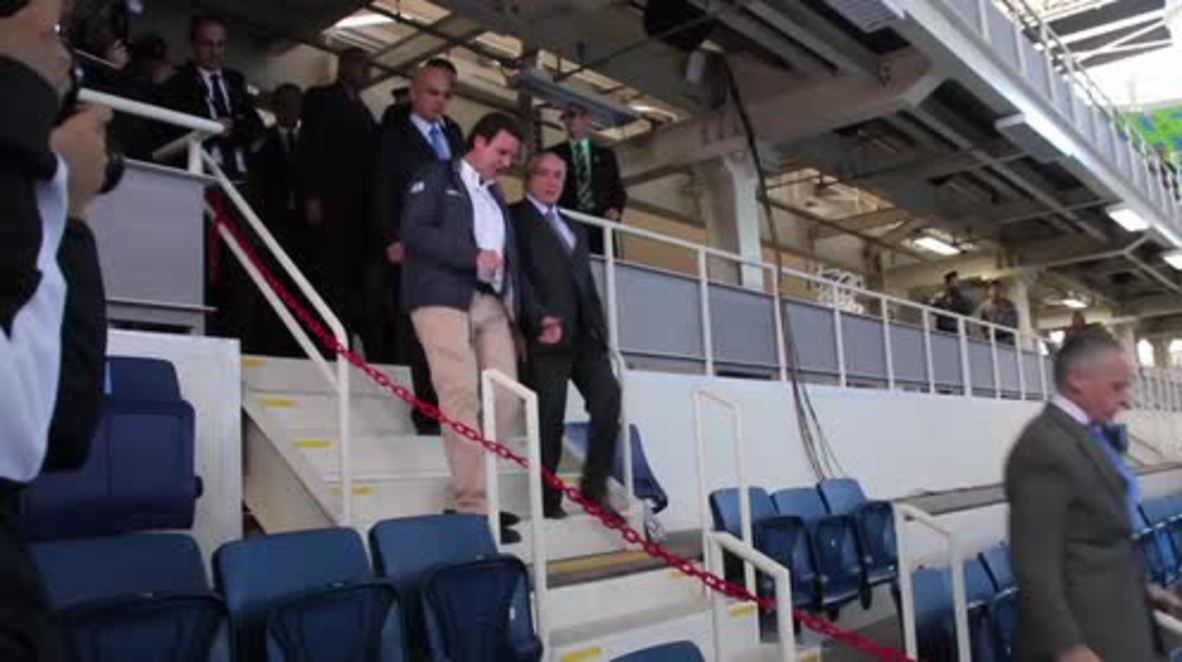 Brazil: Temer, Rio Mayor and IOC president hit 2016 Olympics sites