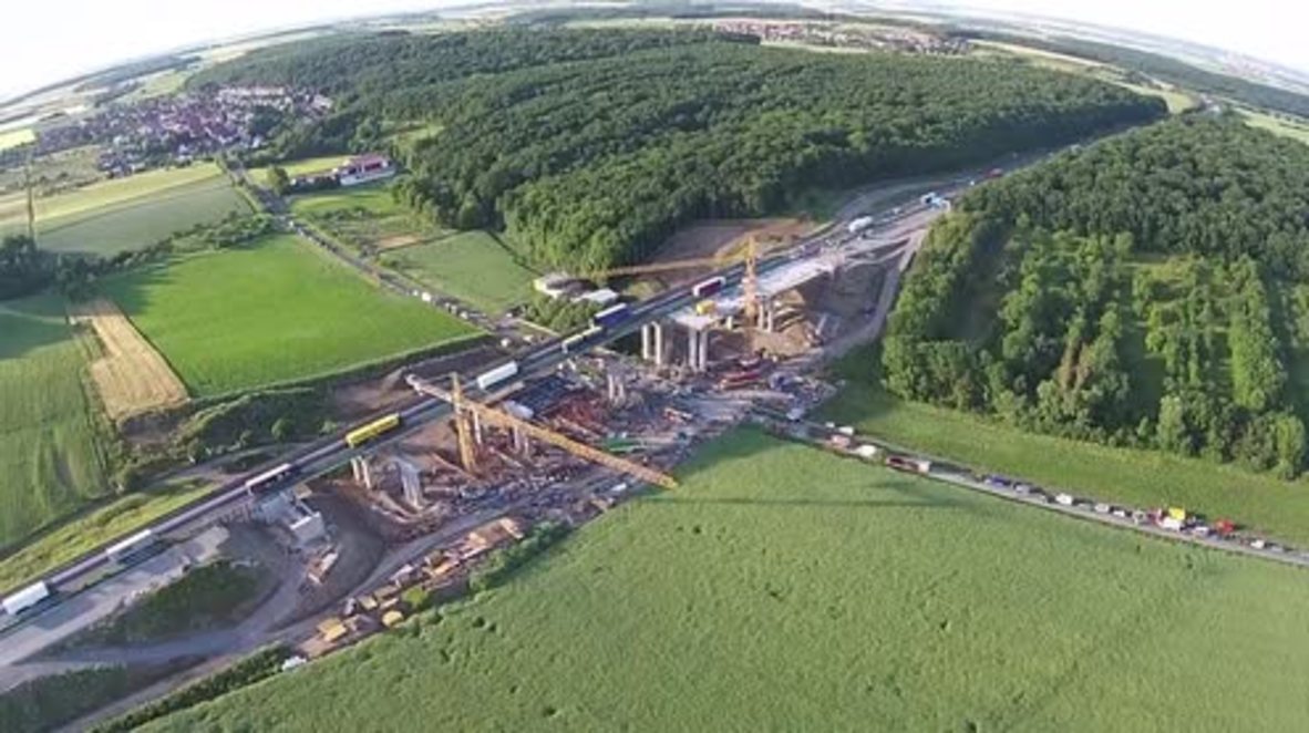 Germany: Scaffolding collapse kills 1, severely injures 6 at bridge construction site