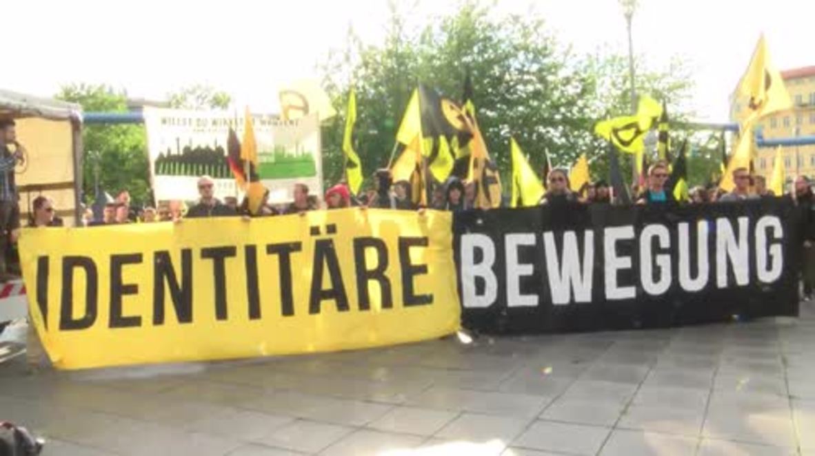 Germany: Far-right youth met with fierce opposition in Berlin