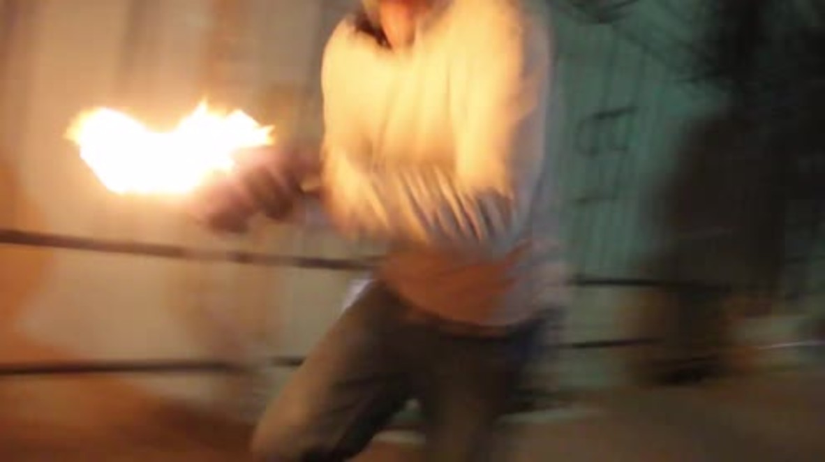 Turkey: Petrol bombs fly as pro-Kurdish activists clash with Istanbul police