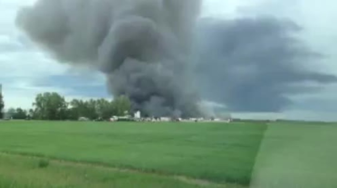 Canada: 5,000 pigs burn alive in barn fire