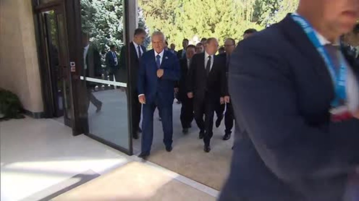 Uzbekistan: Putin and Jinping arrive on friendly terms for SCO meeting in Tashkent