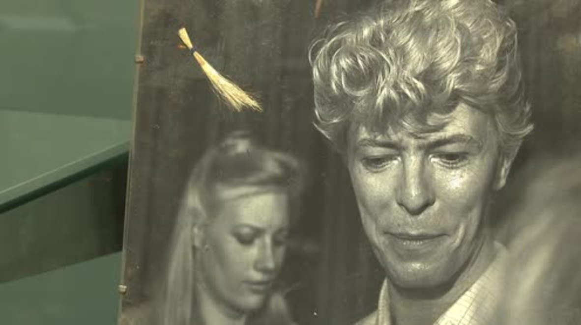 USA: Lock of David Bowie's hair sells for $19K at auction