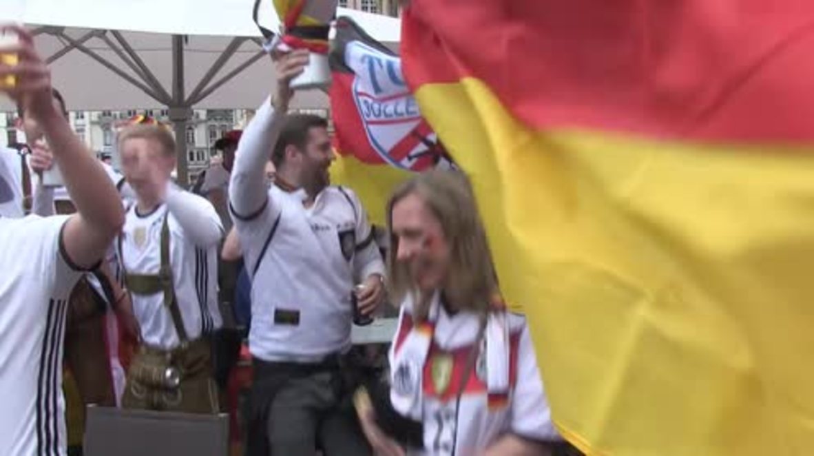 France: Germans fans confident ahead of Slovakia game in Lille