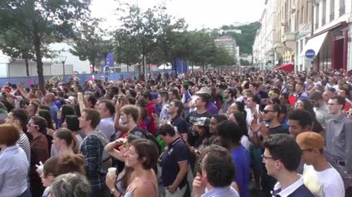 France: Lyon erupts as France beats Ireland to reach Euro quarter-finals
