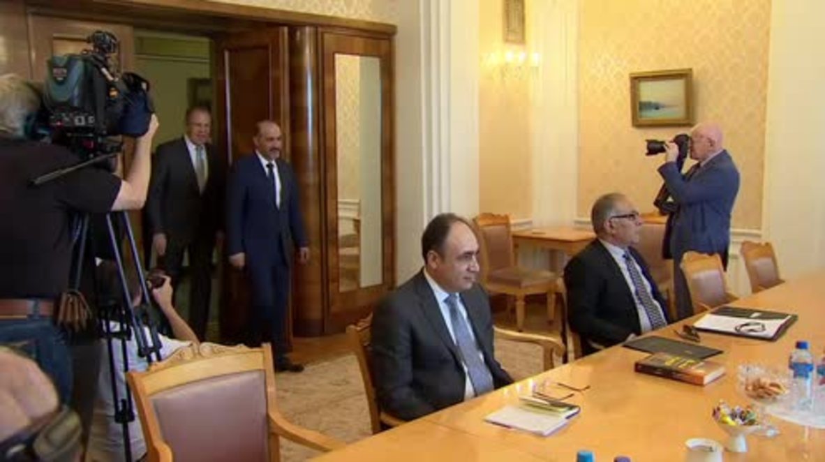 Russia: Lavrov meets with Syrian opposition in Moscow