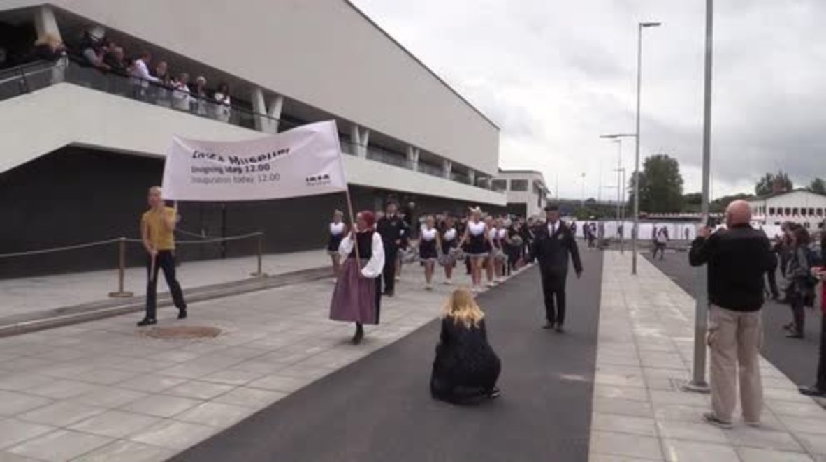 Sweden: IKEA museum inaugurated by firm's founder in Almhult