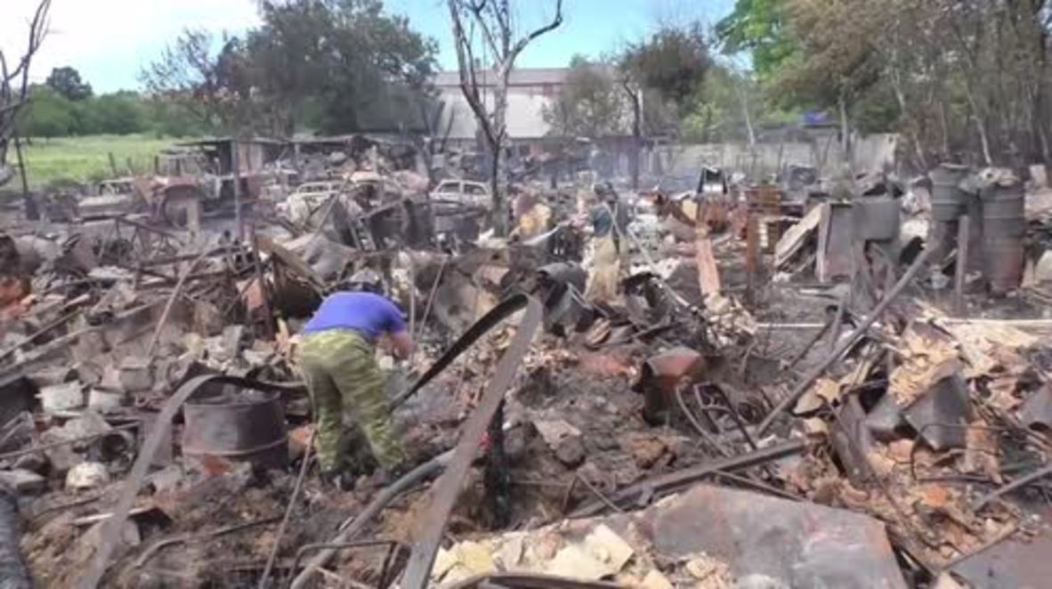 Ukraine: Three reported injured as shells strike Donetsk’s suburbs