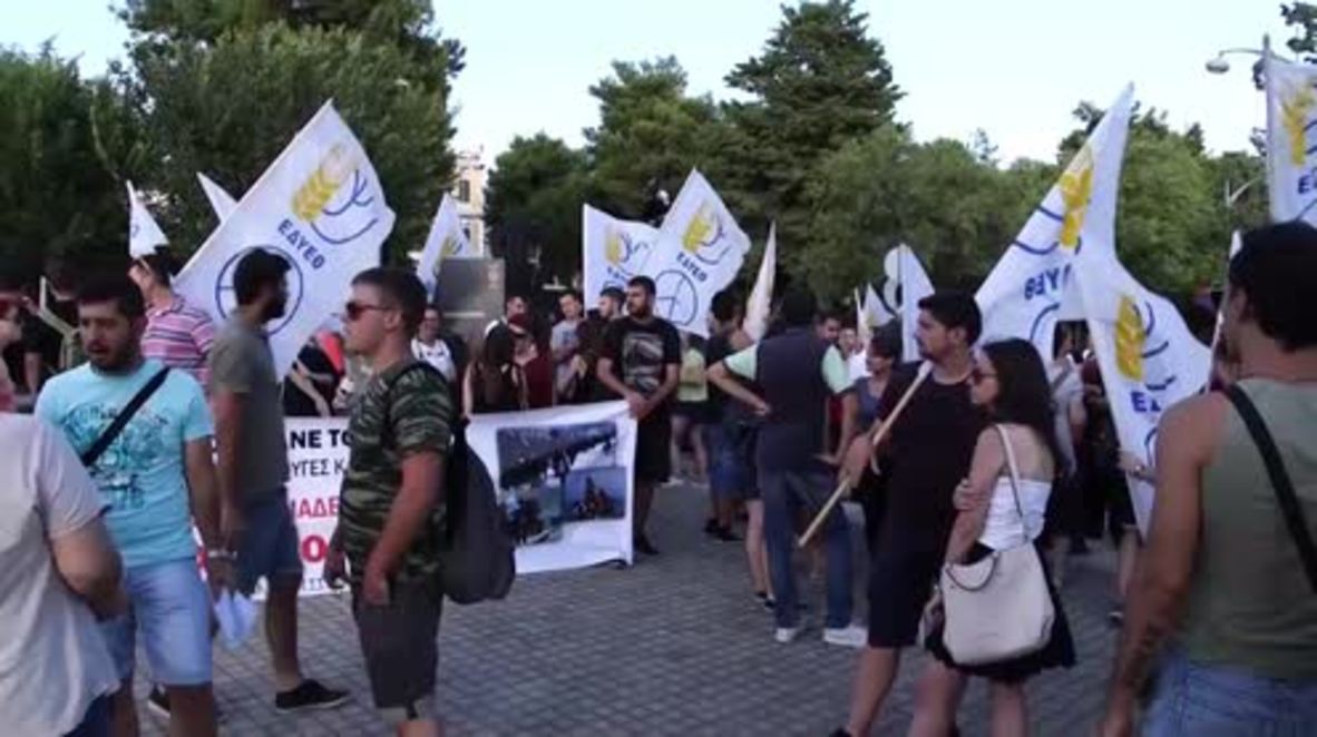 Greece: Thousands protest against NATO in Thessaloniki