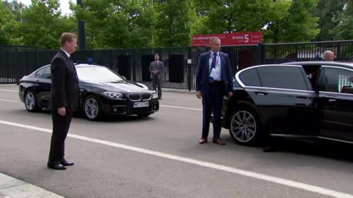 Poland: Officials arrive for Warsaw NATO Summit
