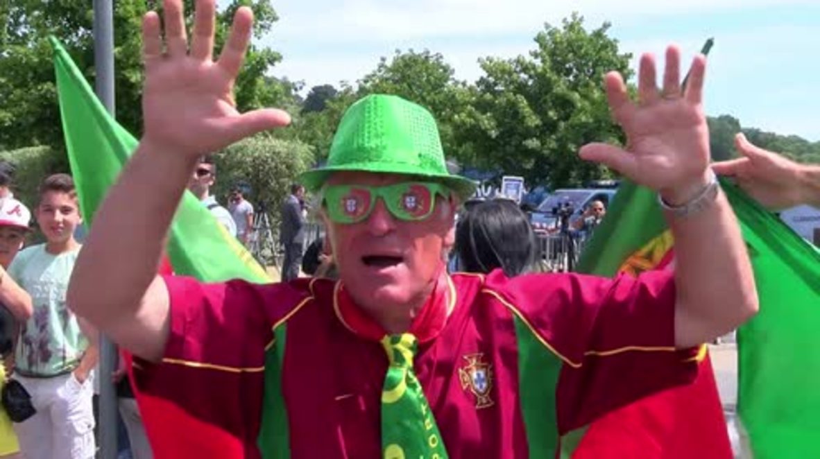 France: Portuguese and French fans gear up for Euro 2016 final