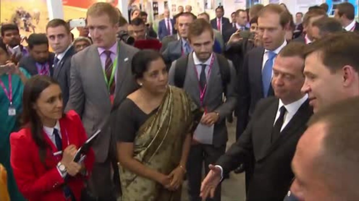 Russia: PM Medvedev visits Indian exposition at Innoprom-2016