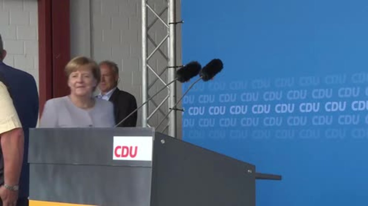 Germany: Merkel expresses desire to abandon sanctions against Russia