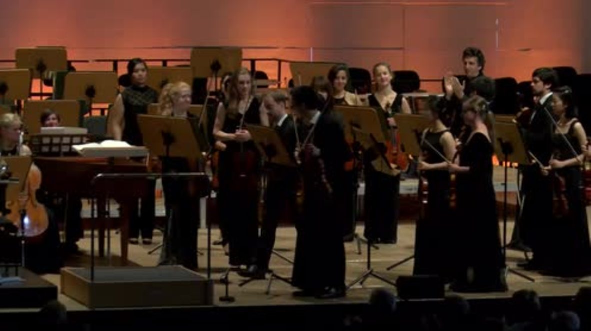 Germany Armless French horn player wins prestigious music award