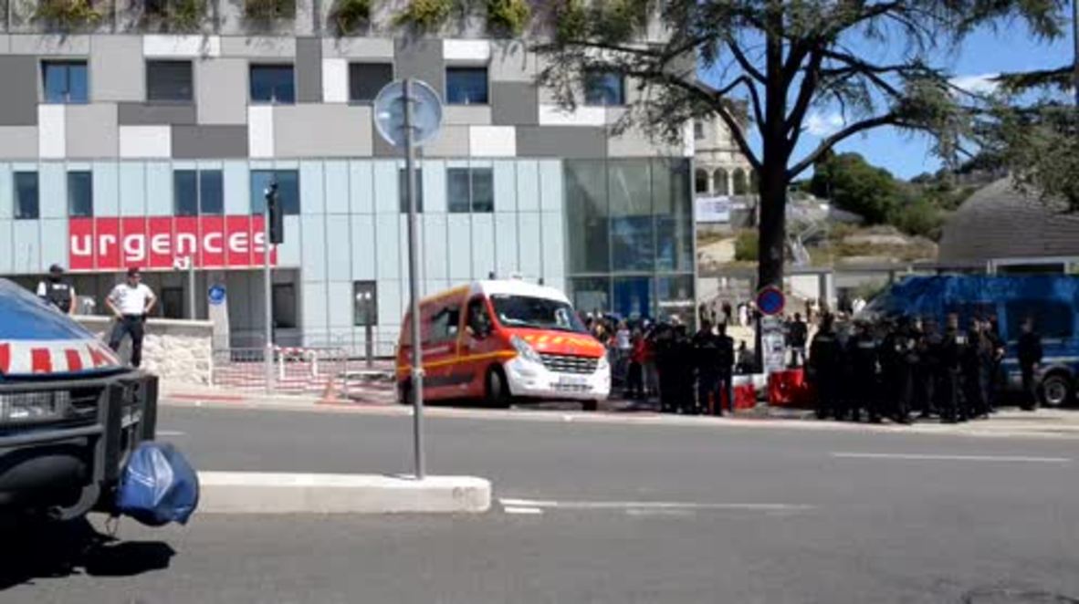 France: Police secure the Promenade des Anglais area following Nice attack